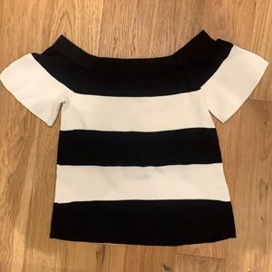Never worn off the shoulder LOFT blouse